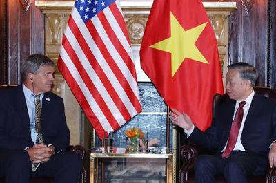 Tổng Bí thư, Chủ tịch nước Tô Lâm tiếp Quyền Giám đốc Cơ quan Thương mại và Phát triển Hoa Kỳ