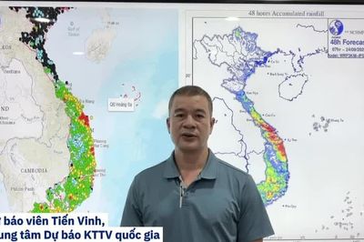 [Video] Mưa lớn dồn dập tại Trung Bộ và Nam Bộ