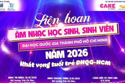 Đại học Quốc gia TPHCM tổ chức Liên hoan âm nhạc học sinh, sinh viên năm 2026