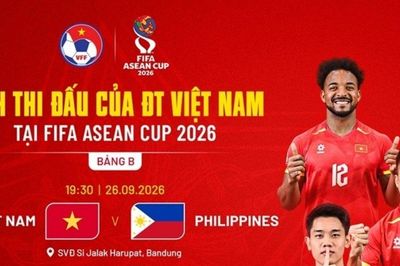 Lịch thi đấu của đội tuyển Việt Nam tại FIFA ASEAN Cup 2026
