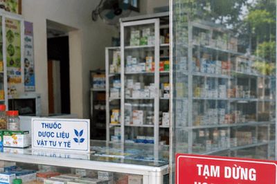 Cơ sở bán thuốc, dược liệu chưa phép phải dừng hoạt động