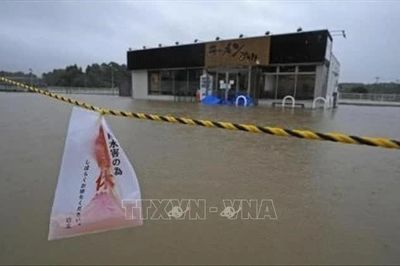 Nhật Bản: Sơ tán hơn 1 triệu dân, hủy hàng trăm chuyến bay do bão Dujuan