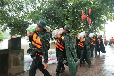 Bộ Quốc phòng yêu cầu chủ động ứng phó, khắc phục hậu quả mưa lũ