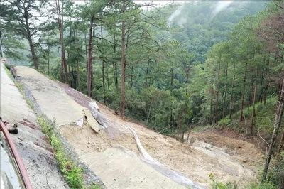 Công bố tình huống khẩn cấp do sạt lở trên đèo Prenn