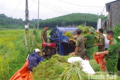 Xây dựng công an xã, phường vững mạnh