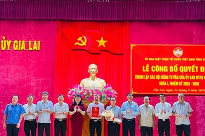 Thành lập 3 hội đồng tư vấn của Ủy ban MTTQ Việt Nam tỉnh Gia Lai khóa I, nhiệm kỳ 2025-2030