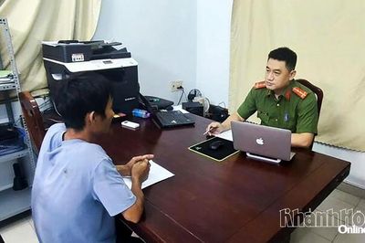 Gây thương tích cho "bạn nhậu" rồi đến công an đầu thú