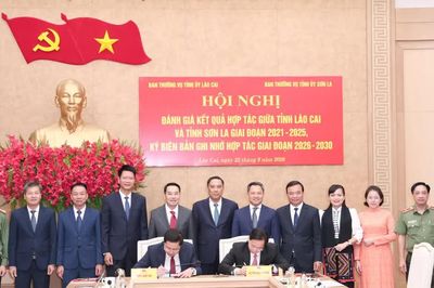 Đưa hợp tác Lào Cai - Sơn La từ “phối hợp từng việc” đến “cùng kiến tạo động lực phát triển”