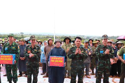 Diễn tập thực binh xử lý tình huống A3 trên biên giới
