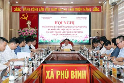 Đánh giá hiện trạng khu vực dự kiến thành lập phường Phú Bình