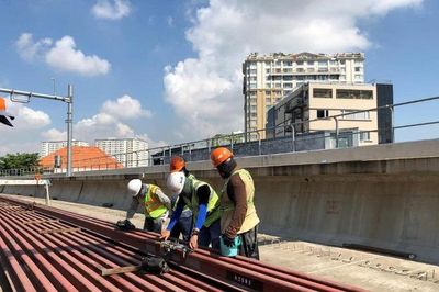 QUATEST 3 nâng cao năng lực thử nghiệm quy trình hàn ray phục vụ metro và đường sắt tốc độ cao
