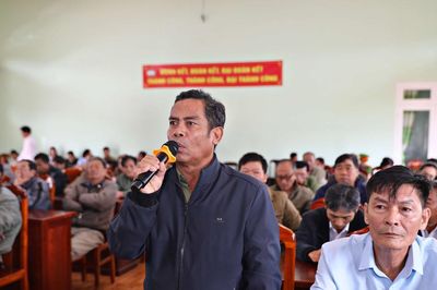 Cử tri xã Quảng Lập, Lâm Đồng kiến nghị tháo gỡ khó khăn trong sản xuất, đất đai