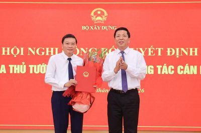 Bộ Xây dựng có tân Thứ trưởng