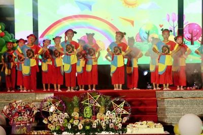 Đêm Trung thu đầu tiên tại Trường Văn hóa Công an nhân dân VI