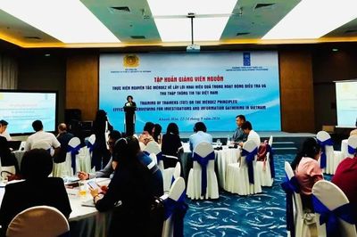 Tập huấn Nguyên tắc Mendez về lấy lời khai trong hoạt động điều tra