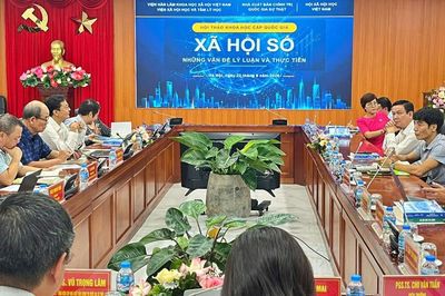 Hội thảo khoa học Quốc gia định hình 'Xã hội số' tương lai ở Việt Nam