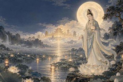 Trung thu mừng Thánh đản Bồ tát Nguyệt Quang: Ánh Trăng soi lối về Tịnh Độ