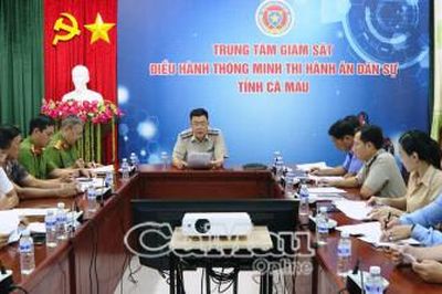 Họp bàn kế hoạch cưỡng chế thi hành án Công ty Âu Vững II