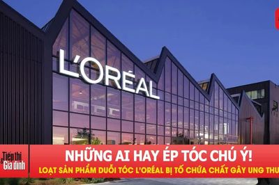Những ai hay ép tóc chú ý: Loạt sản phẩm duỗi tóc L'Oréal bị tố chứa chất gây ung thư!