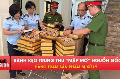 Cận Trung thu, phát hiện bánh kẹo nhập lậu, không rõ nguồn gốc