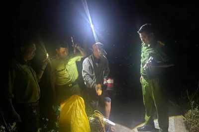 An Giang: Bắt quả tang 2 đối tượng bẫy chim hoang dã bằng lưới tàng hình
