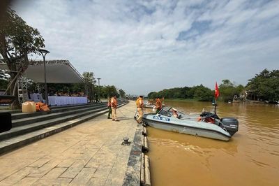 Công an Tp Huế tăng cường kỹ năng cứu nạn, cứu hộ, bảo vệ an toàn người dân