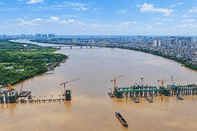 Cầu Trần Hưng Đạo tăng tốc chặng nước rút, phấn đấu hoàn thành trong năm 2027