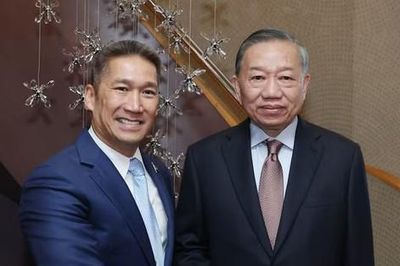 Tổng Bí thư, Chủ tịch nước Tô Lâm tiếp Quyền Bộ trưởng Hải quân Hoa Kỳ Hùng Cao
