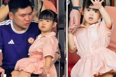 Con gái Đỗ Mỹ Linh diện váy 20 triệu đồng gây chú ý