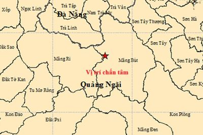 Sau 7 trận động đất ngày hôm qua, Quảng Ngãi lại hứng thêm động đất 3.2 độ