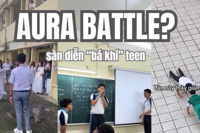Aura Battle vào trường học: Sân trường hóa 'sàn đấu' bá khí của Gen Alpha