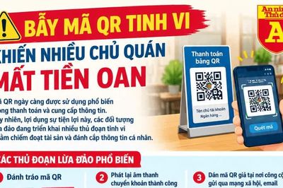 Cảnh giác bẫy mã QR: Chủ cửa hàng có thể mất tiền nếu chủ quan
