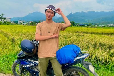 Tôi chạy xe máy 1,5 tháng xuyên Việt