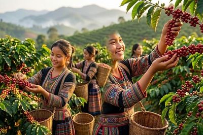 Giá cà phê hôm nay 23.9.2026 giảm sâu, Robusta London mất gần 2%
