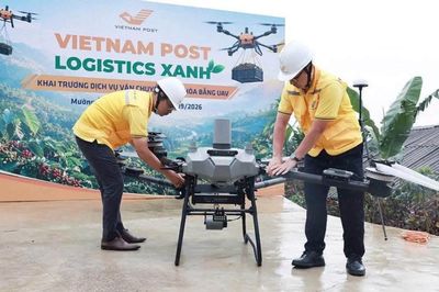 Điện Biên chính thức đưa UAV vào vận chuyển hàng hóa, nông sản