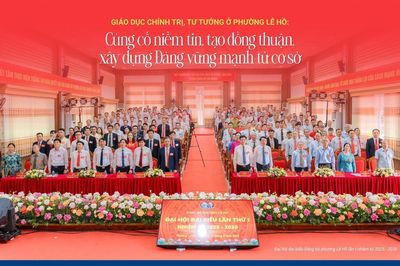 Giáo dục chính trị, tư tưởng ở phường Lê Hồ: Củng cố niềm tin, tạo đồng thuận, xây dựng Đảng vững mạnh từ cơ sở