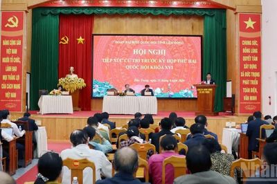 Đồng chí Nguyễn Văn Quảng đánh giá cao ý kiến cử tri Lâm Đồng về tăng cường giám sát các dự án trọng điểm