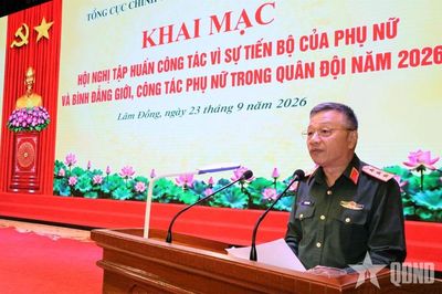 Khai mạc tập huấn công tác vì sự tiến bộ của phụ nữ và bình đẳng giới trong Quân đội