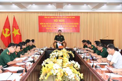 Tổng cục Chính trị kiểm tra thực hiện Đề án 1219 tại Bộ CHQS tỉnh An Giang