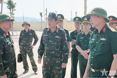Bộ Tham mưu Quân khu 3 kiểm tra công tác chuẩn bị diễn tập khu vực phòng thủ TP Quảng Ninh