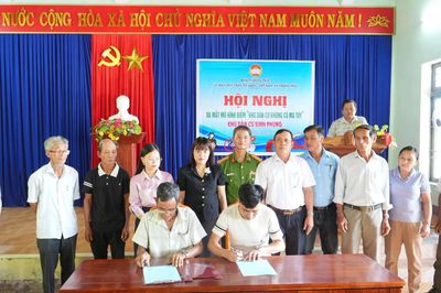 8/11 thôn thuộc xã Thăng Phú đạt tiêu chí không ma túy