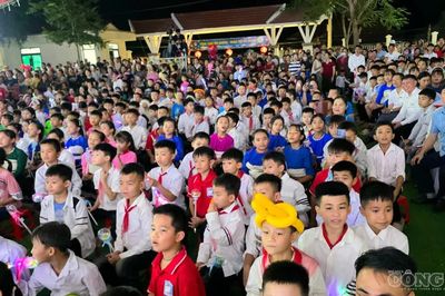 Thanh Hóa: Học sinh vùng biên Yên Khương đón Trung thu trong yêu thương