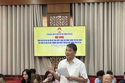 Chính quyền phường, xã sẽ đóng vai trò nòng cốt trong bảo vệ môi trường tại các làng nghề
