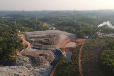 Toàn cảnh nhà máy xử lý chất thải vừa bị chuyển hồ sơ sang cơ quan điều tra