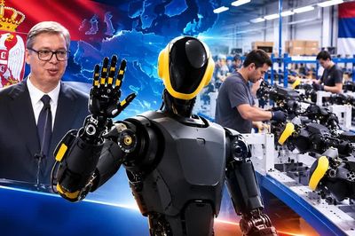 Serbia bước vào sản xuất robot hình người quy mô lớn