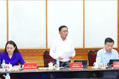 Thường trực Ban Bí thư họp về hệ thống quản lý công việc và giám sát thông minh