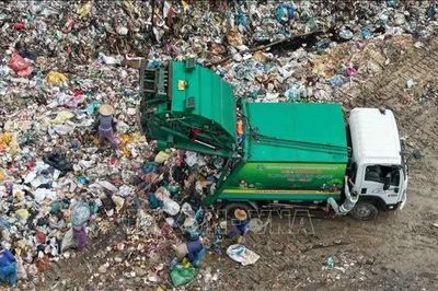 Cấp bách xử lý nước rỉ rác tại Khu liên hợp xử lý chất thải rắn Nghĩa Kỳ