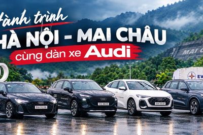 Cầm lái dàn xe Audi trên hành trình Hà Nội - Mai Châu: Khi đường mưa trở thành bài kiểm tra cảm giác lái