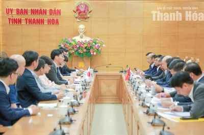Thanh Hóa thúc đẩy hợp tác với Nhật Bản về kinh tế tuần hoàn, chuyển đổi xanh