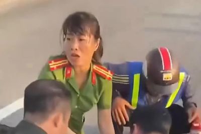 Nữ cảnh sát kể lại khoảnh khắc cứu bé trai 4 tuổi gặp nạn trên đường